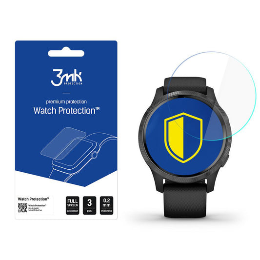 Протекторна фолио 3MK Arc за Garmin Venu 2S, комплект от 3 броя, пластмаса