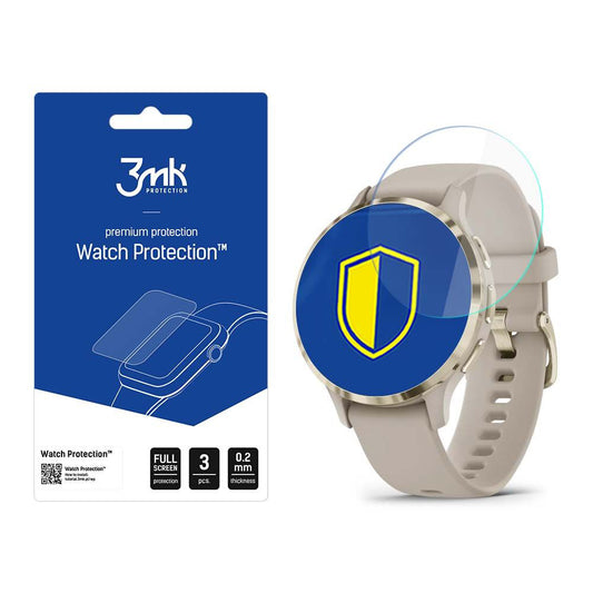 Протекторна фолио 3MK Arc за Garmin Venu 3S, комплект от 3 броя, пластмаса