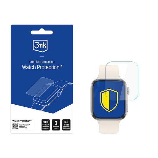 Фолио за защита 3MK Arc за Huawei Watch Fit 4, Комплект 3 броя, Пластмаса