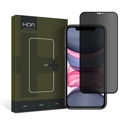 Защитен екран за поверителност HOFI PRO+ за Apple iPhone 11 / XR, екранирано стъкло, пълно залепване