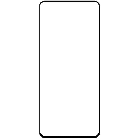 OEM протектор за екран за Xiaomi Redmi Note 11 Pro 5G / Note 11 Pro, закалено стъкло, пълно залепване, 5D, черен
