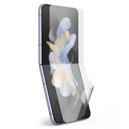Фолио за защита на вътрешния екран Ringke Dual Easy за Samsung Galaxy Z Flip4 F721, Пластмаса, Комплект 2 броя