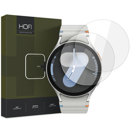 Защитно фолио HOFI Glass PRO+ за Samsung Galaxy Watch7 / Watch6 / Watch5 / Watch4 44mm 44mm Series, комплект 2 броя, защитено стъкло 