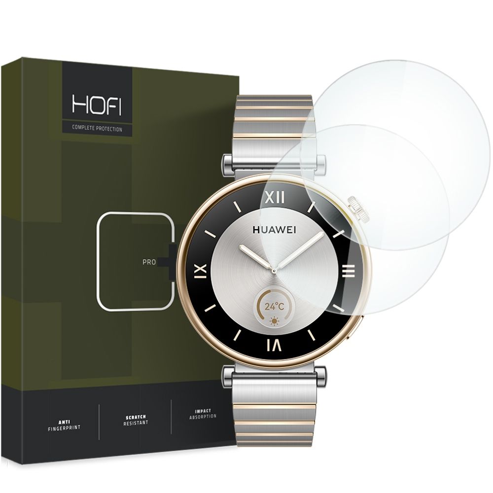 HOFI PRO+ Защитно фолио за Huawei Watch GT 4 41mm, комплект 2 броя, защитено стъкло