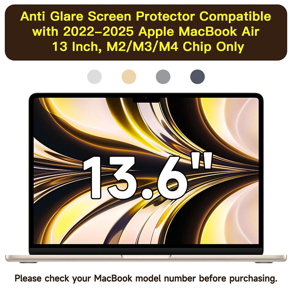 Фолио за защита на екрана Matte Anti Blue Light Techsuit VisionProX за Apple MacBook Air M3 13inch (2024), Пластмаса