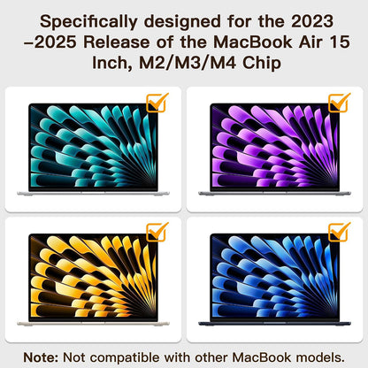 Матово защитно фолио против синя светлина Techsuit VisionProX за Apple MacBook Air M3 15inch (2024) / Air M2 15inch (2023), Пластмаса