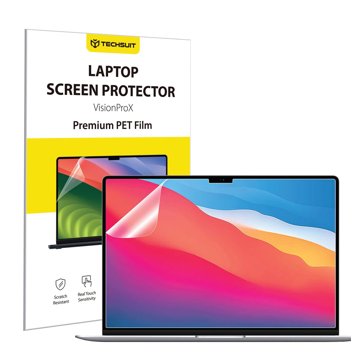 Матово защитно фолио против синя светлина Techsuit VisionProX за Apple MacBook Pro 14inch (2024), Пластмаса