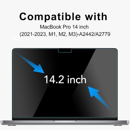 Матово защитно фолио против синя светлина Techsuit VisionProX за Apple MacBook Pro 14inch (2024), Пластмаса