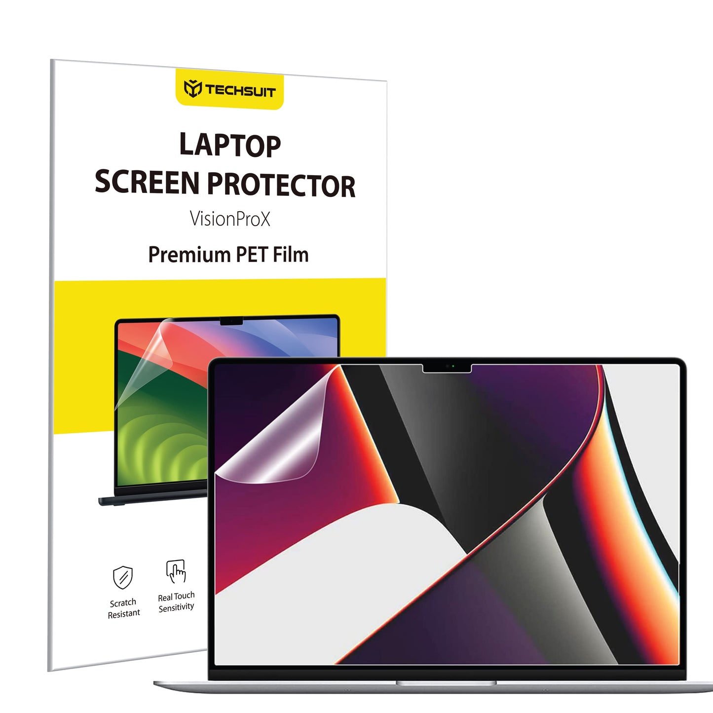 Матово защитно фолио против синя светлина Techsuit VisionProX за Apple MacBook Pro 16inch (2024), Пластмаса