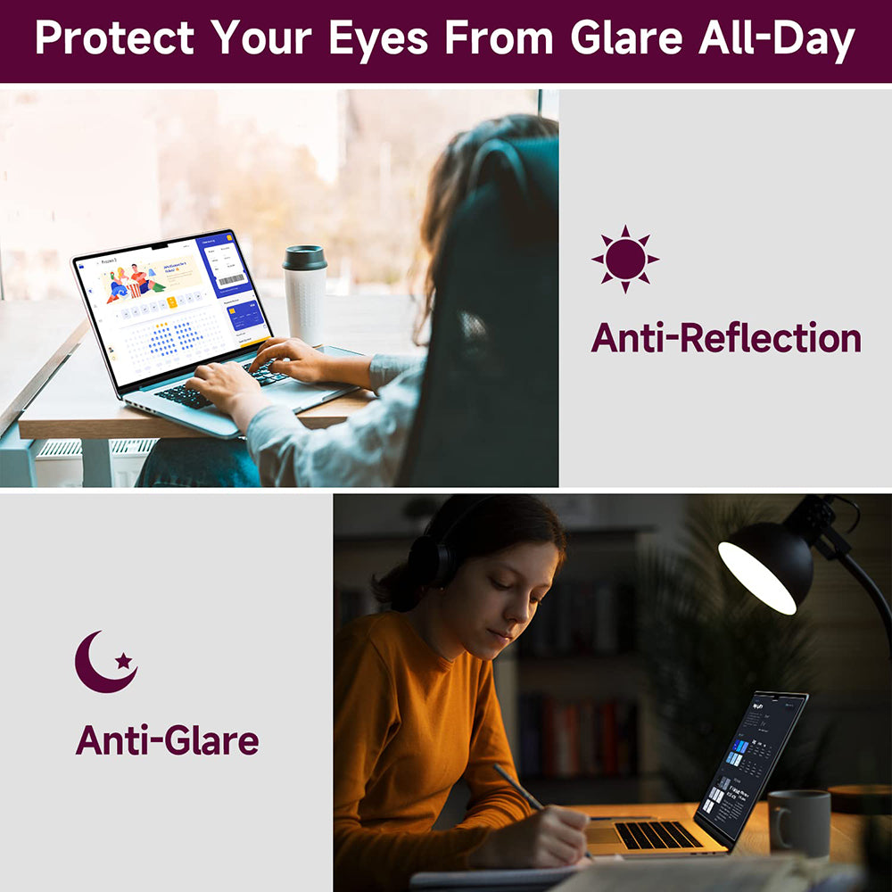 Матово защитно фолио против синя светлина Techsuit VisionProX за Apple MacBook Pro 16inch (2024), Пластмаса