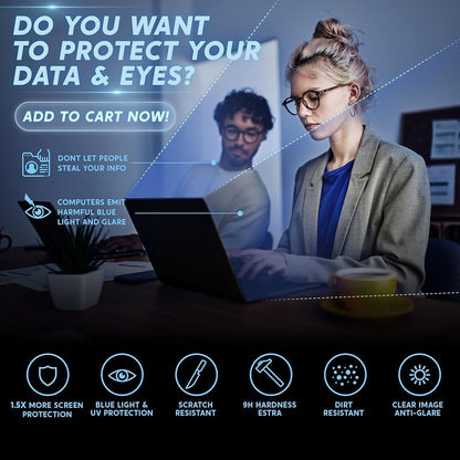 Screen Protector Privacy Techsuit VisionProX Magnetic for Apple MacBook Pro 14inch (2024), Plastic