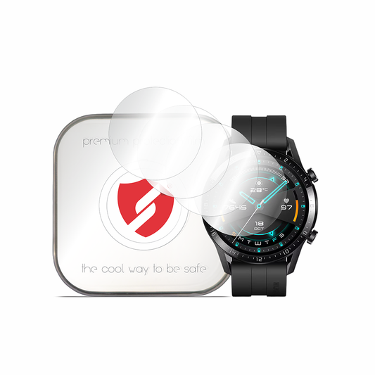 Протекторна фолио Smart Protection Premium Classic за Huawei Watch GT 2 46mm, комплект от 4 броя, пластмаса