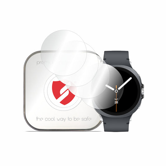 Протекторна фолио Smart Protection Premium Classic за Samsung Galaxy Watch8 44mm, комплект от 4 броя, пластмаса