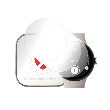 Фолио за защита Smart Protection Premium Classic за Google Pixel Watch 4 45mm, Комплект 4 броя, Пластмаса