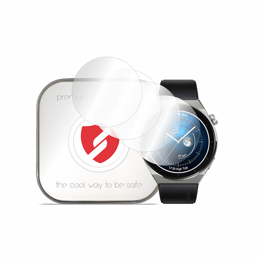 Протекторен филм Smart Protection Premium Classic за Huawei Watch GT 3 Pro 46mm, комплект от 4 броя, пластмаса