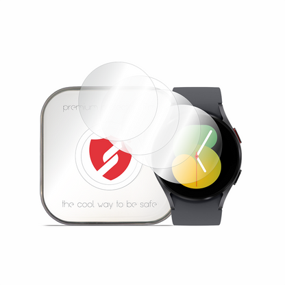 Smart Protection Premium Classic Screen Protector Film for Samsung Galaxy Watch5 40mm, Set of 4 pieces, Plastic
