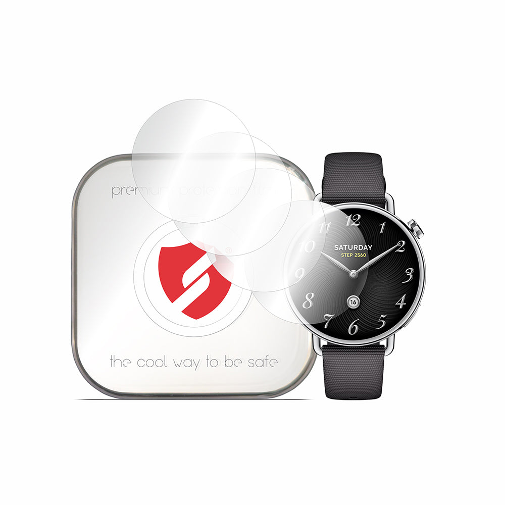 Фолио за защита Smart Protection Premium Classic за Xiaomi Watch S4, Комплект 4 броя, Пластмаса