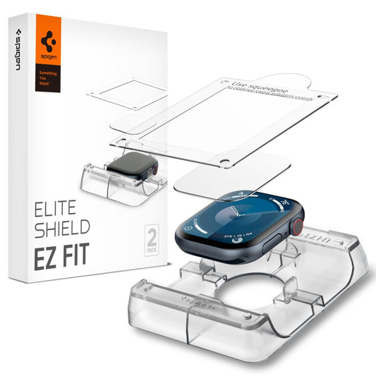 Spigen Elite Shield EZ FIT за Apple Watch 42mm Series, комплект от 2 части, пластмаса AFL08580 