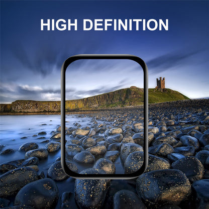 Techsuit Nano Flex Protection Film for Google Pixel Watch 4 45mm, Set of 2 pieces, Plastic, Black