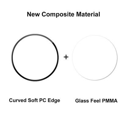 Фолио за защита Techsuit Nano Flex за Huawei Watch Fit 4, Комплект 2 броя, Пластмаса, Черно