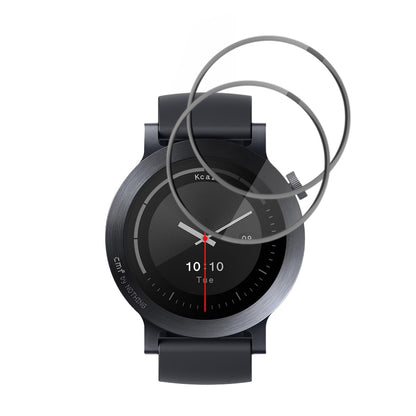 Фолио за защита Techsuit Nano Flex за Nothing CMF Watch 3 Pro, Комплект 2 броя, Пластмаса, Черно