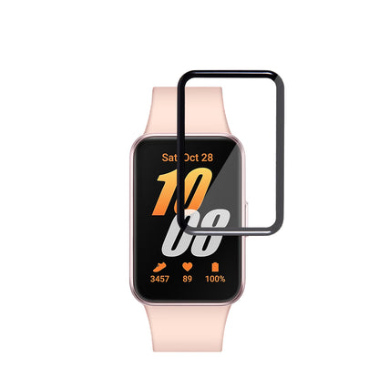 Протекторна фолио Techsuit Nano Flex за Samsung Galaxy Fit3 R39M, комплект от 2 броя, пластмасова, черна