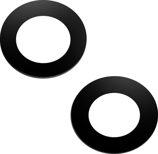 Стъклен гръб на камерата Apple iPhone 14, с рамка, черен