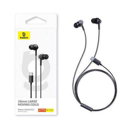 Handsfree USB-C Baseus Encok CZ11, Черен A00164300113-Z1