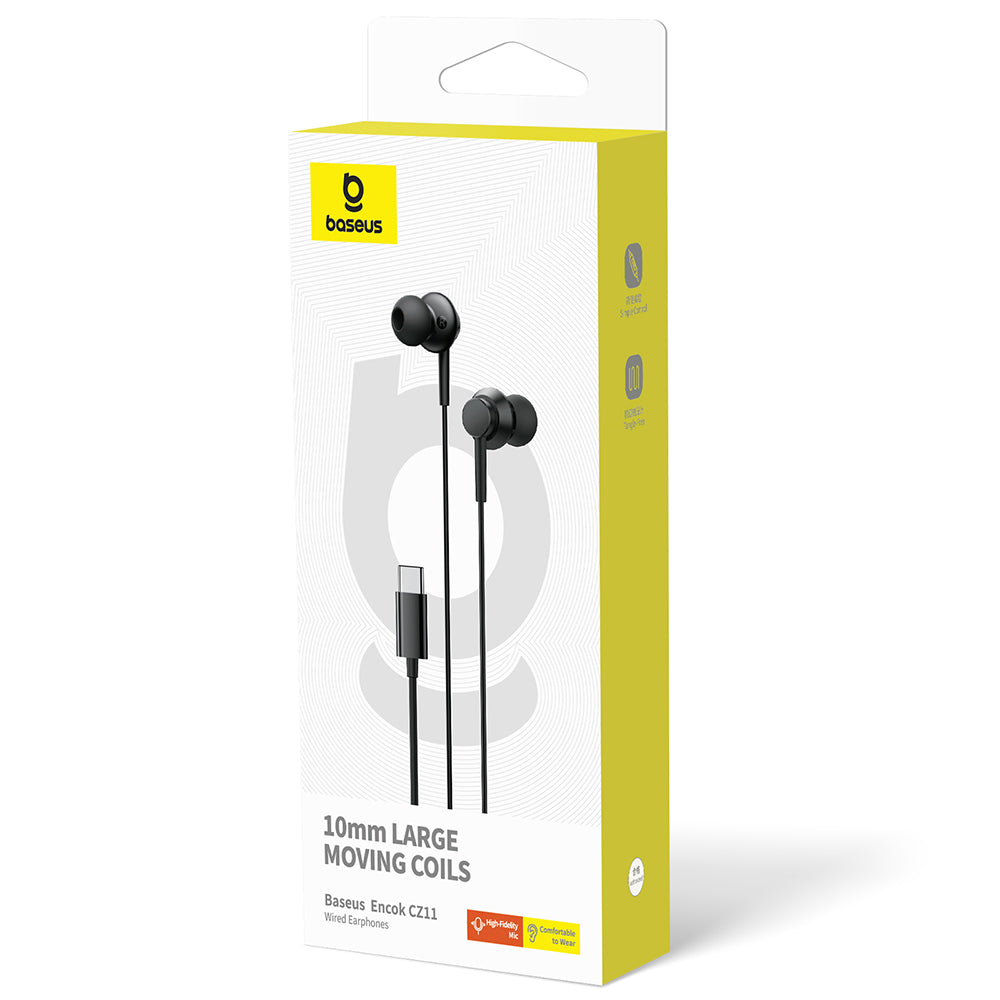 Handsfree USB-C Baseus Encok CZ11, Черен A00164300113-Z1
