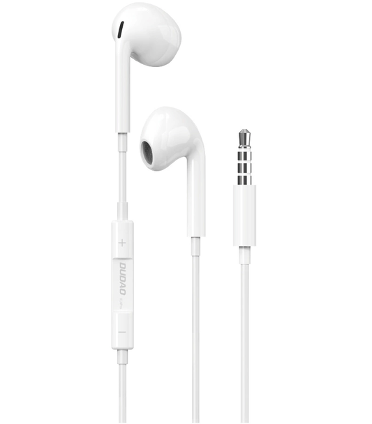 Слушалки с кабел 3.5мм Dudao X14Pro, бели