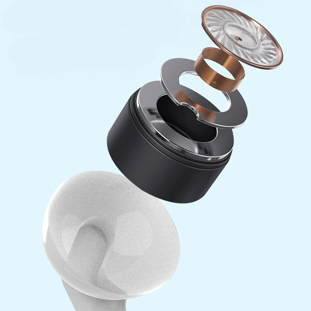 Handsfree 3.5mm Dudao X3, Бял