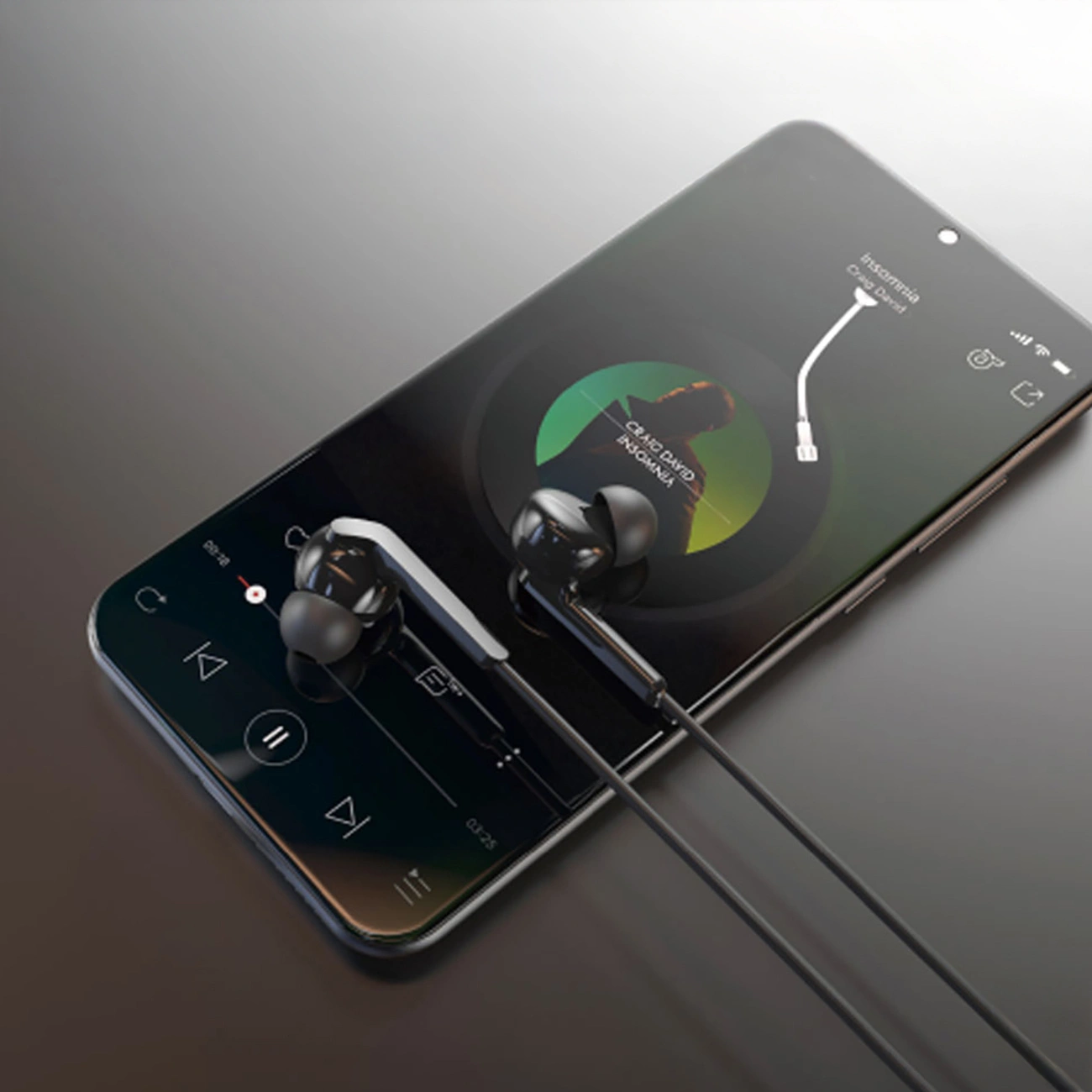 Handsfree 3.5mm Dudao X3+, Черен