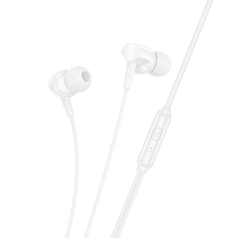Handsfree 3.5mm HOCO M112, Бял