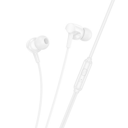 Handsfree 3.5mm HOCO M112, Бял