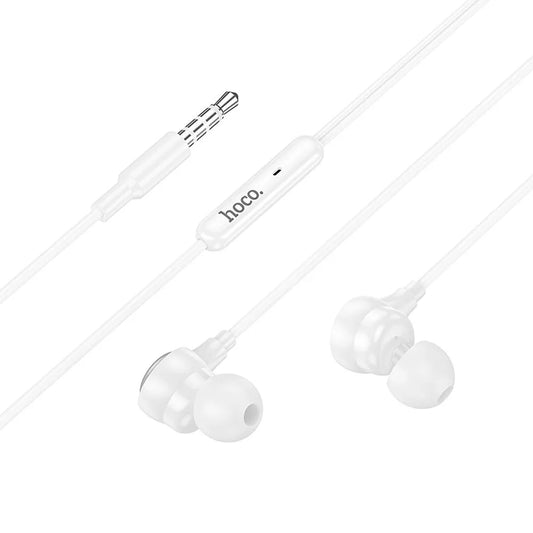 Handsfree 3.5mm HOCO M116, Бял