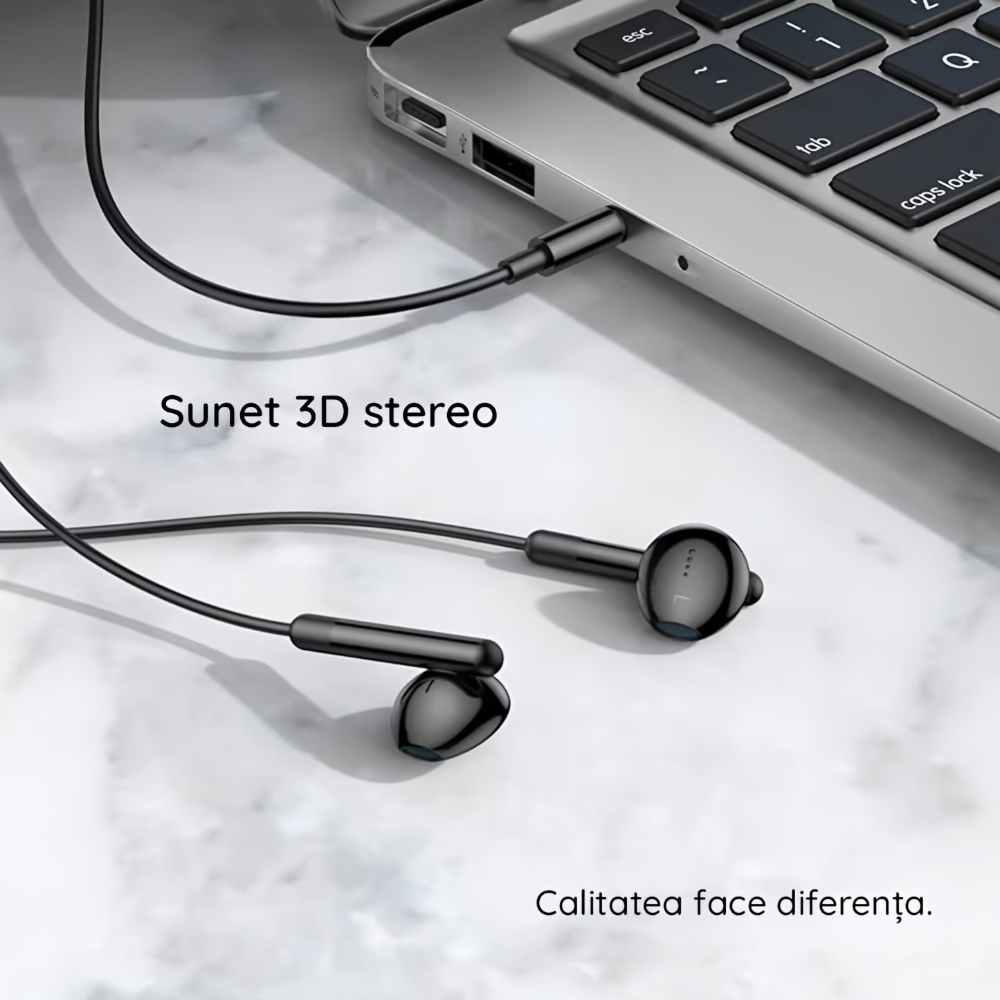 Handsfree 3.5mm HOCO, Черен