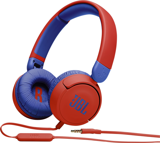 Handsfree 3,5 мм JBL JR 310 Kids, червен JBLJR310RED