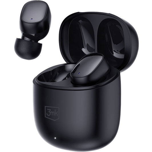 Handsfree Bluetooth 3MK FlowBuds, TWS, Черен