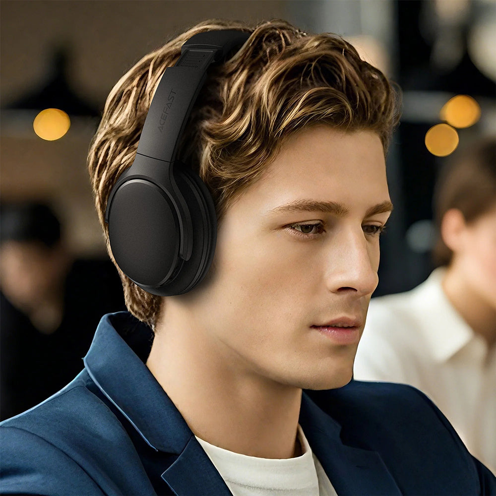 Handsfree Bluetooth Acefast H10, A2DP, Черен