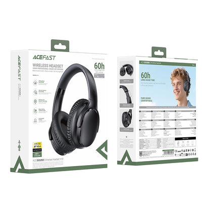 Handsfree Bluetooth Acefast H10, A2DP, Черен