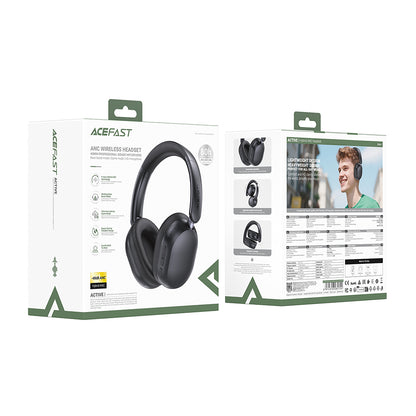 Handsfree Bluetooth Acefast H12, A2DP, ANC, Бял