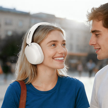 Handsfree Bluetooth Acefast H12, A2DP, ANC, Бял