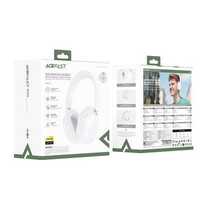 Handsfree Bluetooth Acefast H12, A2DP, ANC, Черен