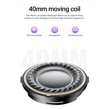 Handsfree Bluetooth Acefast H8, A2DP, ANC, Сребрист