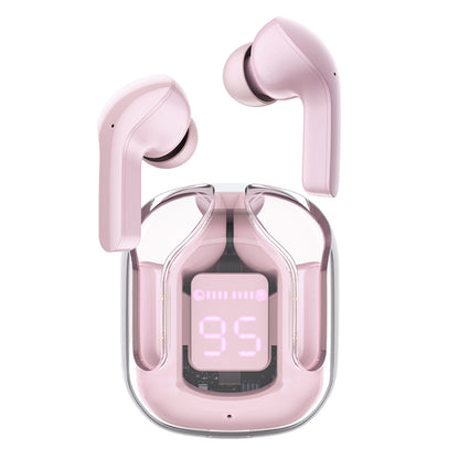 Handsfree Bluetooth Acefast T6, TWS, Розов