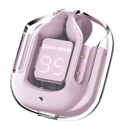 Handsfree Bluetooth Acefast T6, TWS, Розов