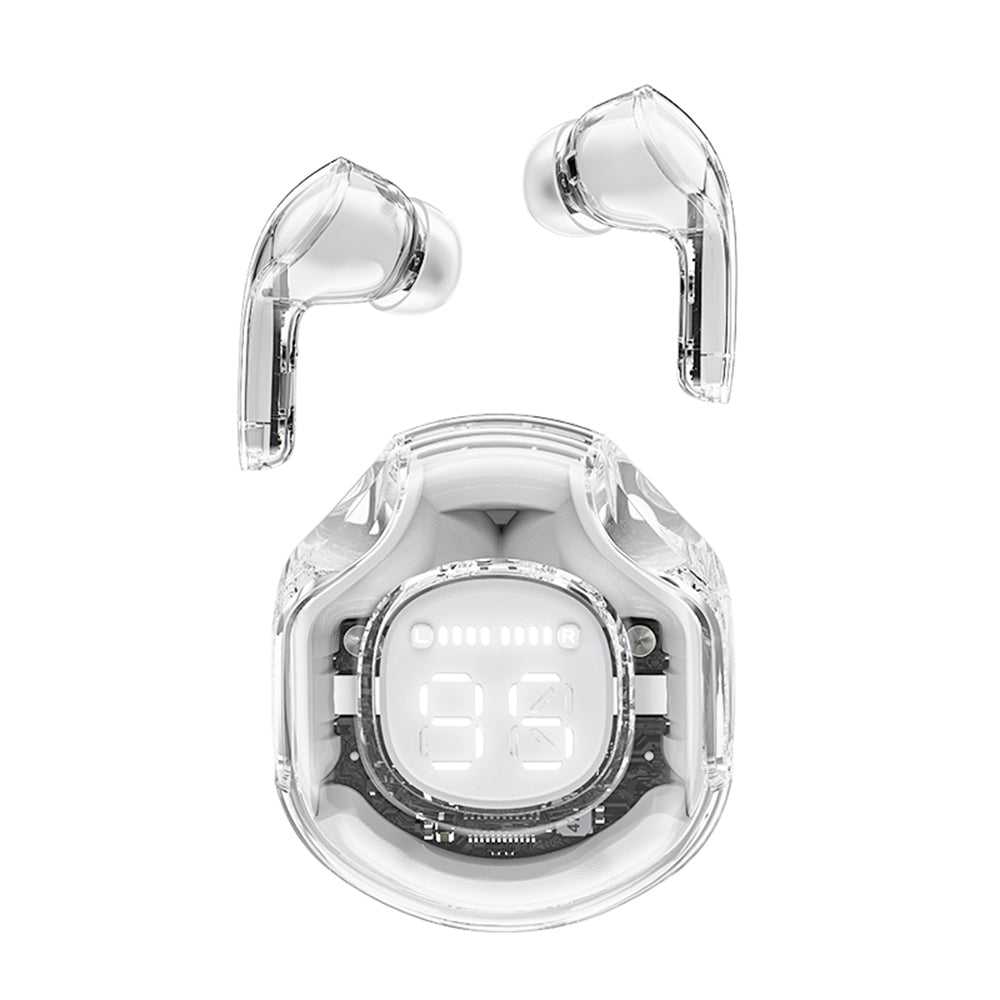 Handsfree Bluetooth Acefast T8, TWS, Бял