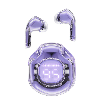 Handsfree Bluetooth Acefast T8, TWS, Лилав