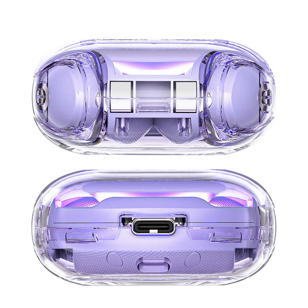 Handsfree Bluetooth Acefast T8, TWS, Лилав