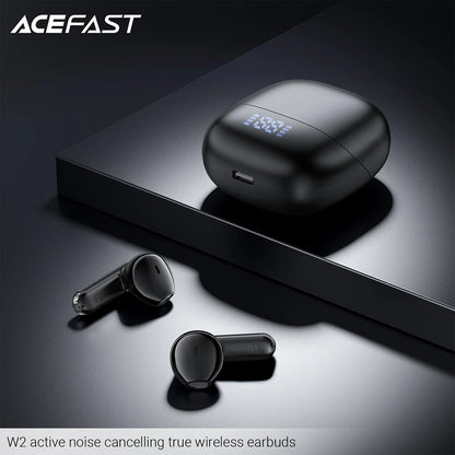 Handsfree Bluetooth Acefast W2, TWS, Черен